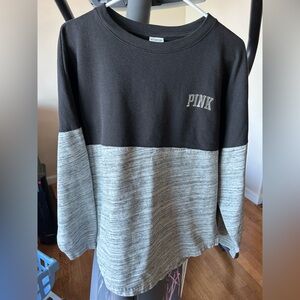 PINK Victoria's Secret Black Sweatshirt
